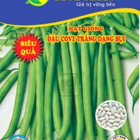 Hạt Giống Đậu Cove Hạt Trắng Dạng Bụi (COVE 03) - Gói 10 gram - Hình ảnh minh họa