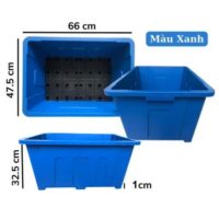 Chậu Aquaponics 70L chuyên trồng rau củ quả, cây ăn trái - Chậu Loại 1 - Hình ảnh minh họa