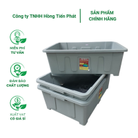 Chậu trồng rau Aquaponics 45L – Chậu nhựa cứng trồng rau củ quả tại nhà - Hình ảnh minh họa