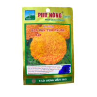 Hạt giống Hoa vạn thọ lùn cam PN 102 - Hình ảnh minh họa