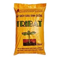 Đất trồng cây Tribat giàu dinh dưỡng (Bao 20dm³) – Đất sạch, trồng rau, hoa, cây kiểng hiệu quả