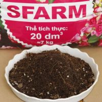 Đất trồng hoa hồng Sfarm (20dm³) - Đất sạch trồng hoa hồng, dinh dưỡng hữu cơ, tơi xốp, không cần trộn thêm