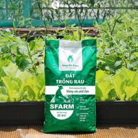 Đất trồng rau SFARM chuyên dùng cho rau ăn lá và rau ăn củ - quả (Bao 20dm3 ~ 8-9kg)