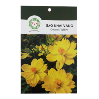 Hạt giống hoa Sao Nhái Vàng FVN - Gói 15 hạt - Hình ảnh minh họa