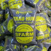 Giá thể trấu hun SFARM – Trấu hun sạch mầm bệnh, giữ ẩm, làm giá thể trồng rau mầm, hoa, ươm cây con