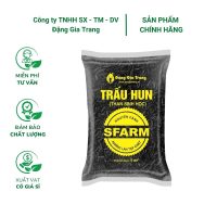 Giá thể trấu hun SFARM – Trấu hun sạch mầm bệnh, giữ ẩm, làm giá thể trồng rau mầm, hoa, ươm cây con