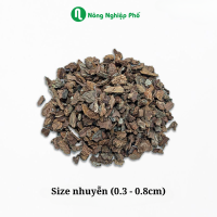 - Giá thể vỏ thông trồng lan đã xử lý mài cạnh SFARM KT 0.3 - 0.8cm