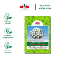 Hạt giống Cà pháo Bạch Tuyết lai F1 979 East-West Seed (Hai Mũi Tên Đỏ) - Gói 1gr