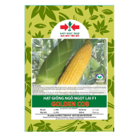Hạt giống Ngô ngọt, Bắp Mỹ Golden Cob East-West Seed (Hai Mũi Tên Đỏ) - Gói 70 hạt