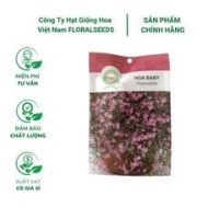 Hạt giống hoa baby FVN - Gói 5 hạt - Hình ảnh minh họa