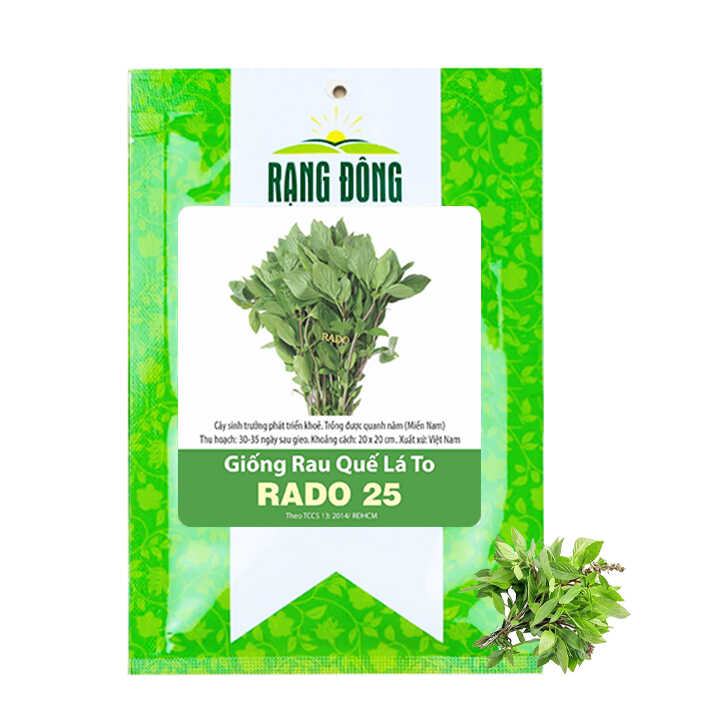 Hạt giống Rau Quế (Húng Quế) PN 07 - Gói 5 gram