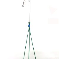 - Móc treo chậu hoa - chậu trồng lan bọc nhựa