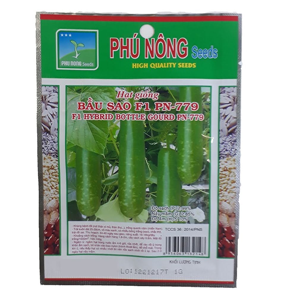 Hạt giống Bầu Sao PN - Gói 1 gram - Hình ảnh minh họa