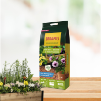 Giá thể cho cây trồng chậu SERAMIS - Túi 6 lít - Hình ảnh minh họa